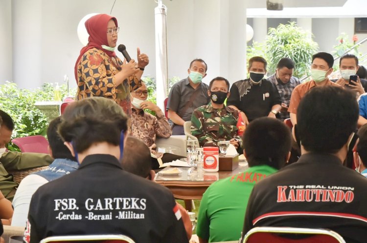 Bupati Bogor Minta Para Buruh Menjaga Kondusifitas Wilayah Kabupaten Bogor
