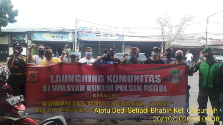 Giat Launching komunitas Pedagang Kayu bekas jalan m.toha/soekarno hatta  Kel. Ciseureuh  kec. Regol