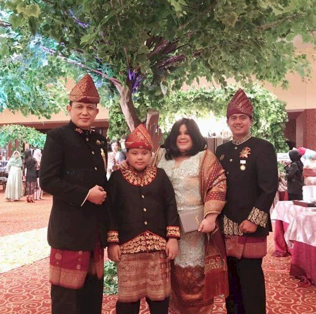 Keluarga besar Almarhum H.Pangeran Suhaimi Lampung merasa Bersyukur dipercayanya AKBP Doffie Fahlevi Sanjaya S.I.K, M,Si. Sebagai Kapolres Kuningan  Polda Jabar