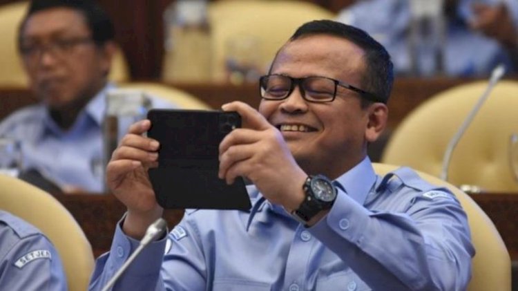 Edhy Prabowo ditangkap KPK terkait benur, Presiden Jokowi 'dukung pemberantasan korupsi'