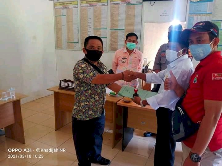SERAH TERIMA JABATAN (SERTIJAB) Kepala Pekon Sampang Turus Kecamatan Wonosobo Kabupaten Tanggamus.