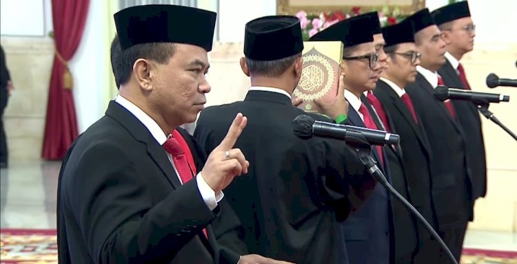 "Reshuffle" Kabinet, Ini Deretan Pejabat yang Dilantik Jokowi